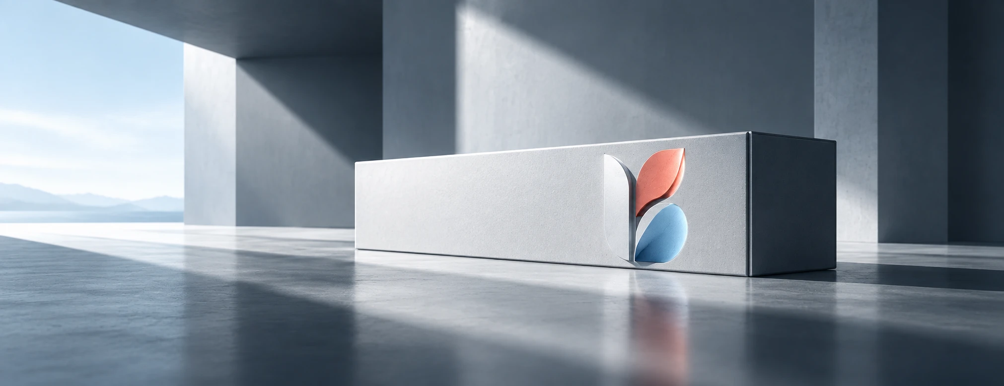 Contemporary premium branding application on packaging
