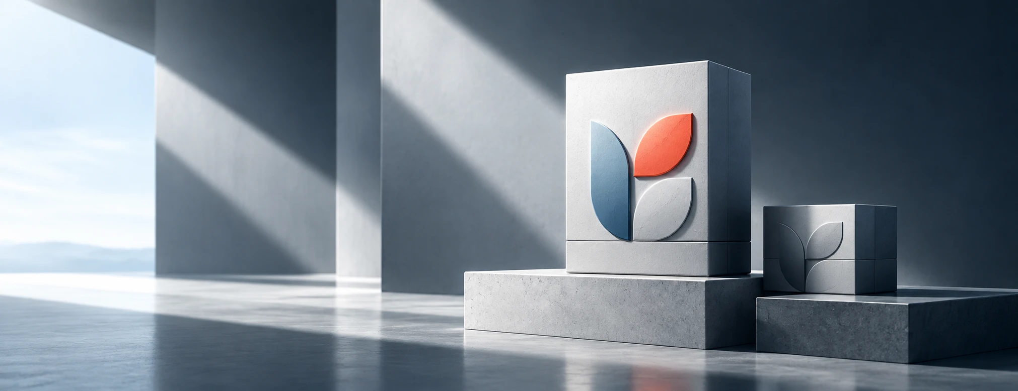 Long premium package with discreet logo placement