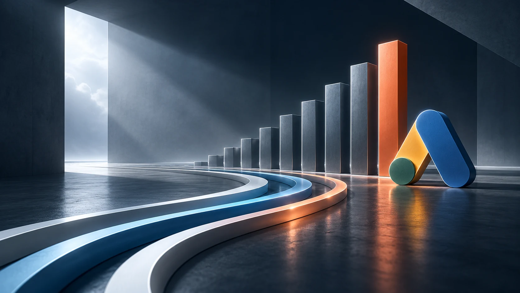 Google Ads strategy with staged growth