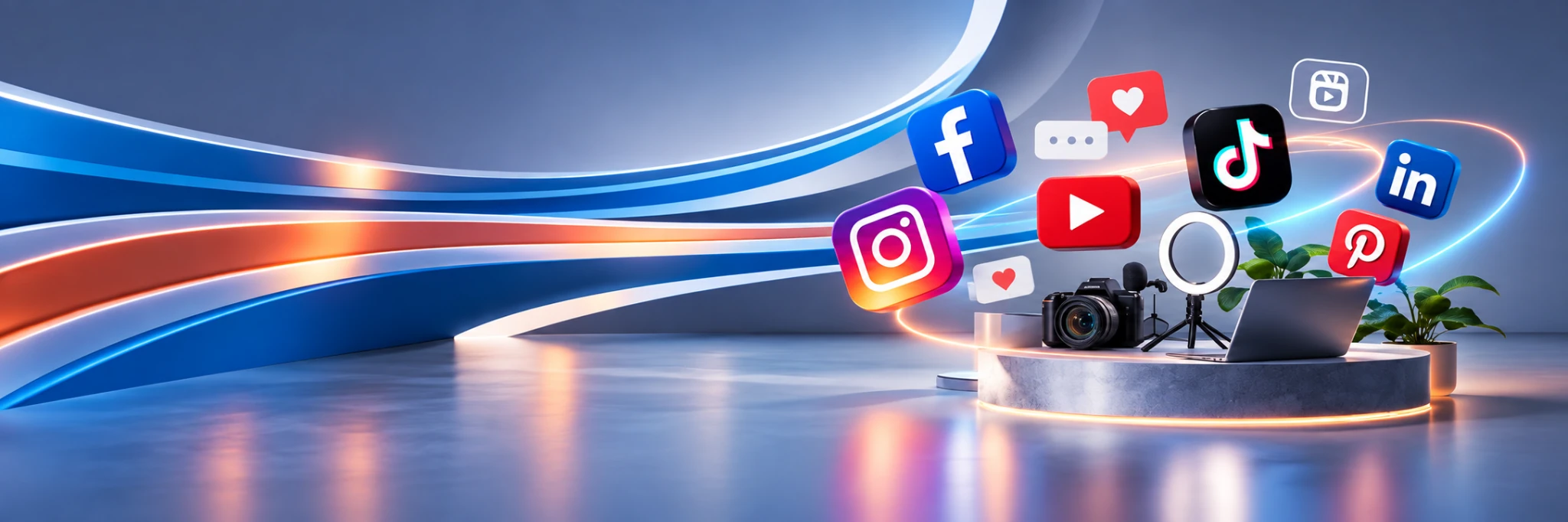 Social media content and engagement